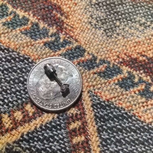 Add a touch of elegance with these stunning silver stud earrings. Perfect for an - Picture 2 of 5